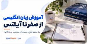 مسیر آموزش زبان انگلیسی از مبتدی تا آیلتس در لینگوفینیکس